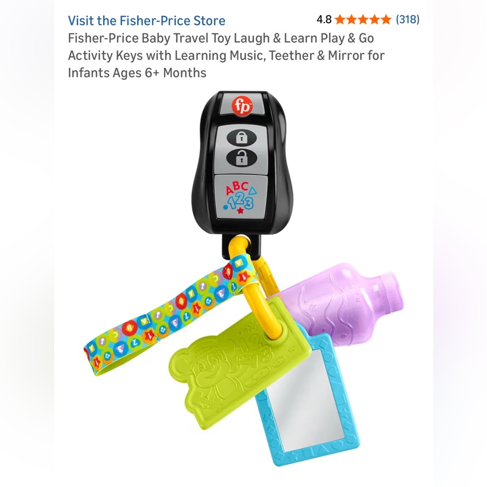 Fisher-Price Colorful Learning Keys